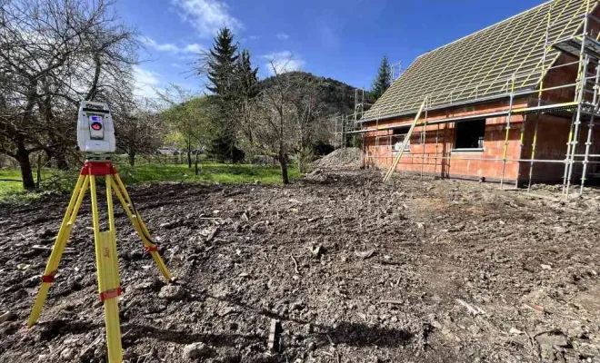 Division Foncière en vue du détachement de la maison d’habitation existante, de la création de trois terrains à bâtir et de deux parcelles résiduelles - Commune de LAUTENBACH, Rouffach, AK.GEO Géomètre-Expert