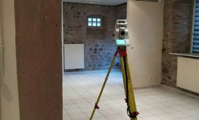 Levé d'intérieur à Soultz, Rouffach, AK.GEO Géomètre-Expert
