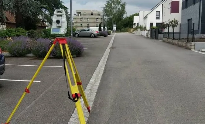Vérification de l'implantation d'un vide sanitaire et levé altimétrique à Hagenthal-le-Haut, Rouffach, AK.GEO Géomètre-Expert